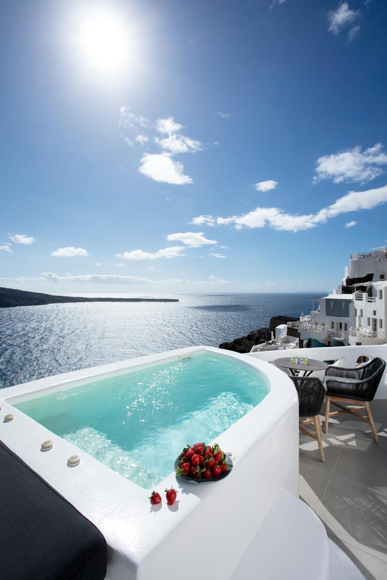 Вилла Oia Angle Cavehouse Экстерьер фото