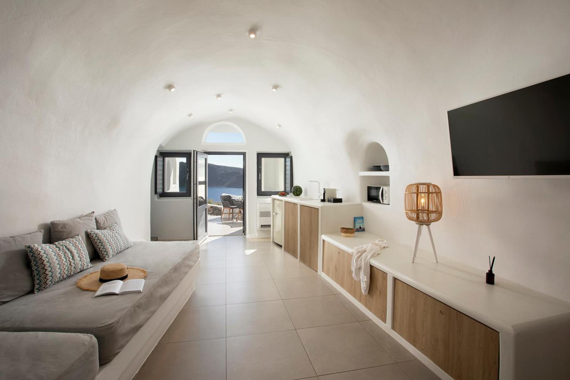 Вилла Oia Angle Cavehouse Экстерьер фото