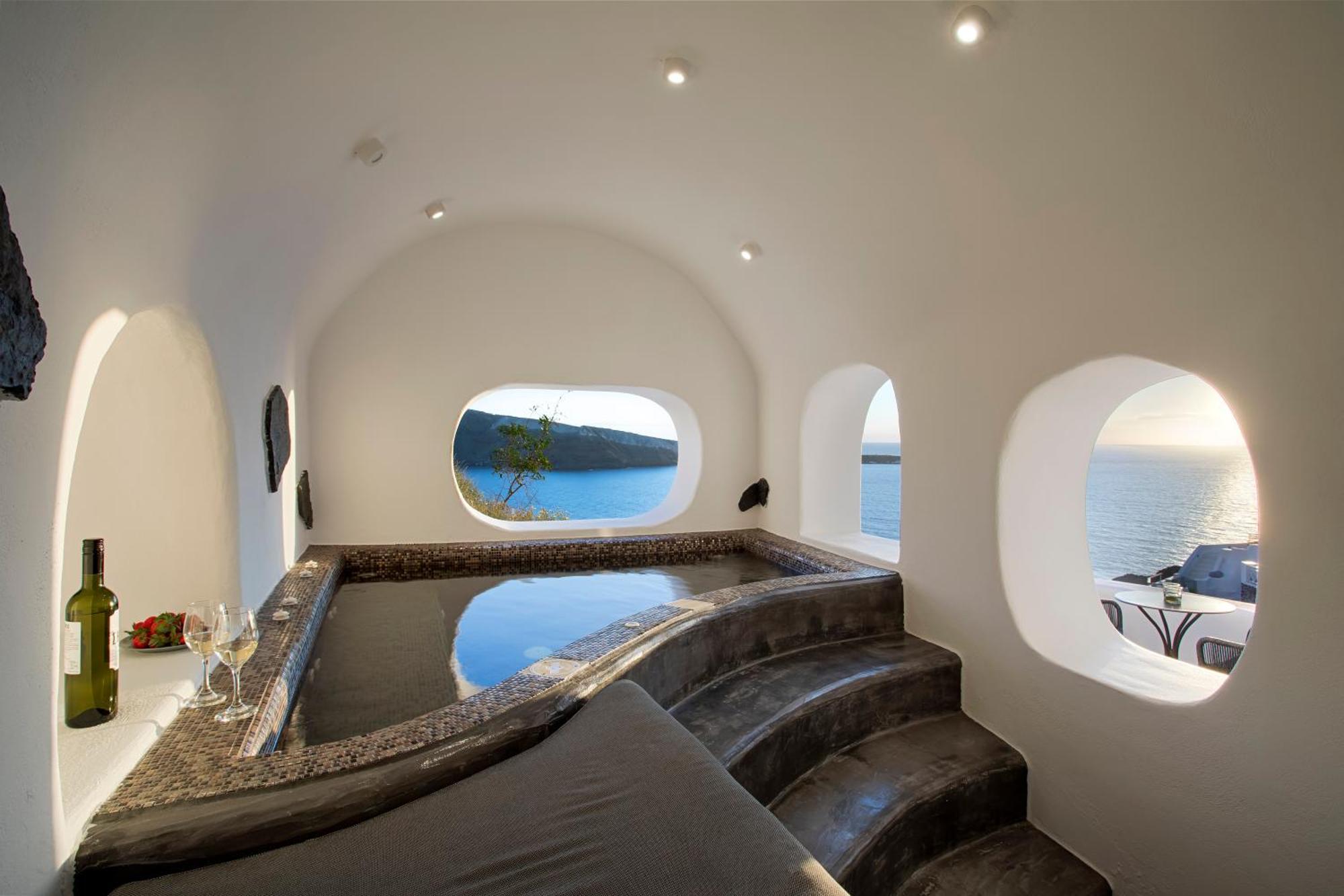 Вилла Oia Angle Cavehouse Экстерьер фото