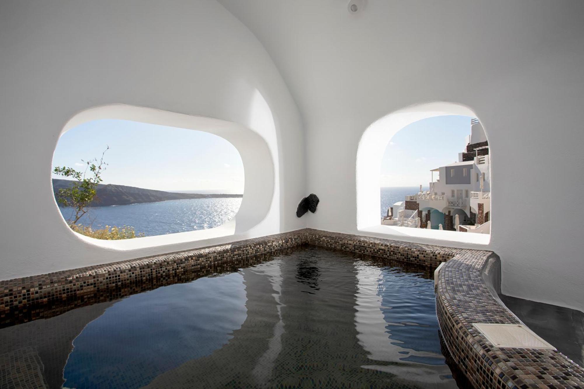 Вилла Oia Angle Cavehouse Экстерьер фото