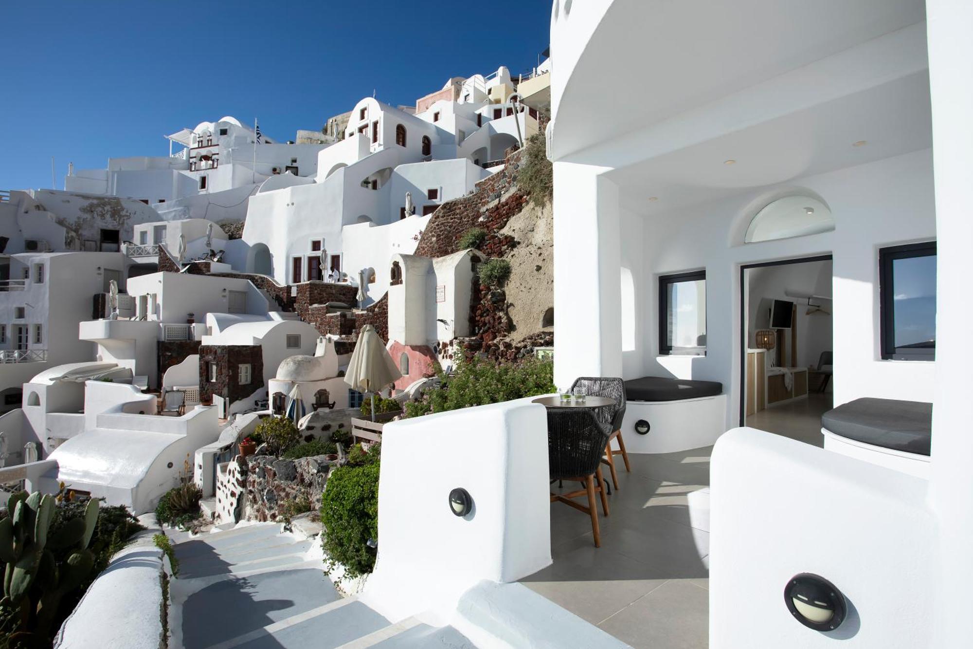 Вилла Oia Angle Cavehouse Экстерьер фото